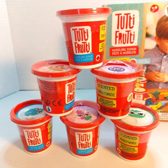 Tutti Frutti Scented Modeling Dough Jurassic Era - new open box - Picture 3 of 8